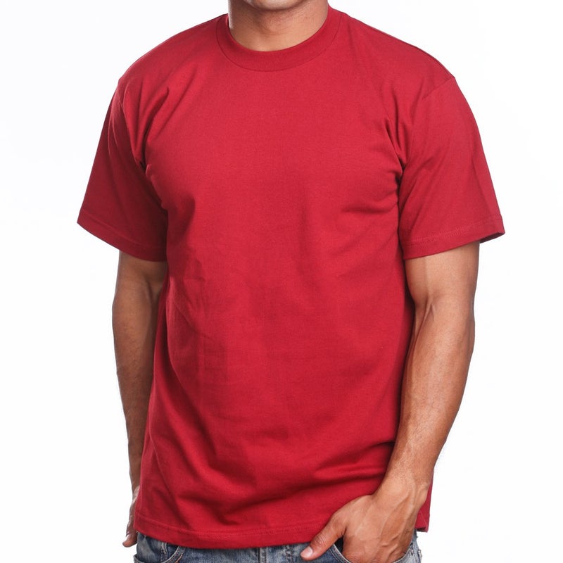 Super Heavy Mens T-Shirt, Small, Red